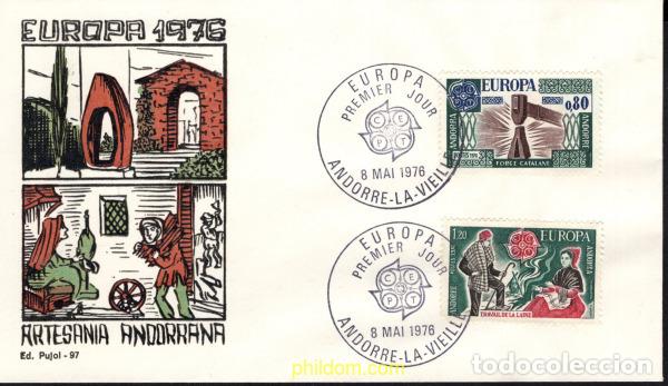 Sellos: 12978 MNH ANDORRA. Adm&oacute;n francesa 1976 EUROPA CEPT 1976 - ARTESANIA