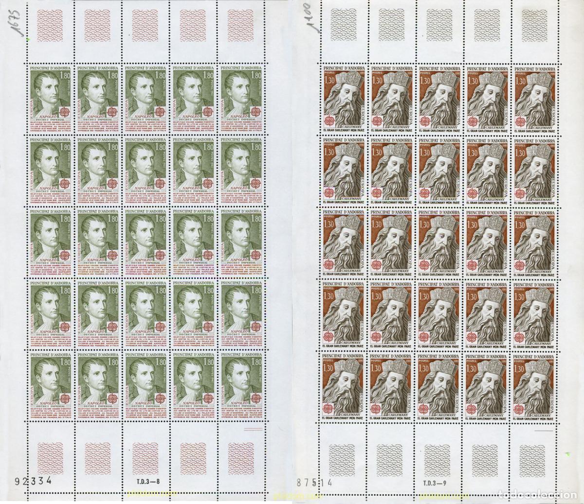 Sellos: 305417 MNH ANDORRA. Adm&oacute;n francesa 1980 EUROPA CEPT 1976 - ARTESANIA