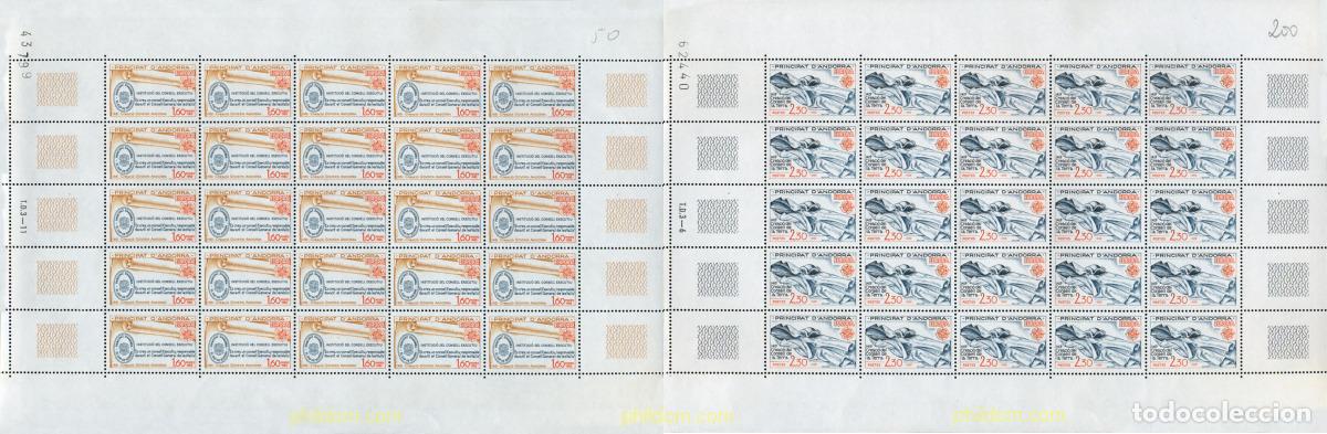 Sellos: 305410 MNH ANDORRA. Adm&oacute;n francesa 1982 EUROPA CEPT. HISTORIA