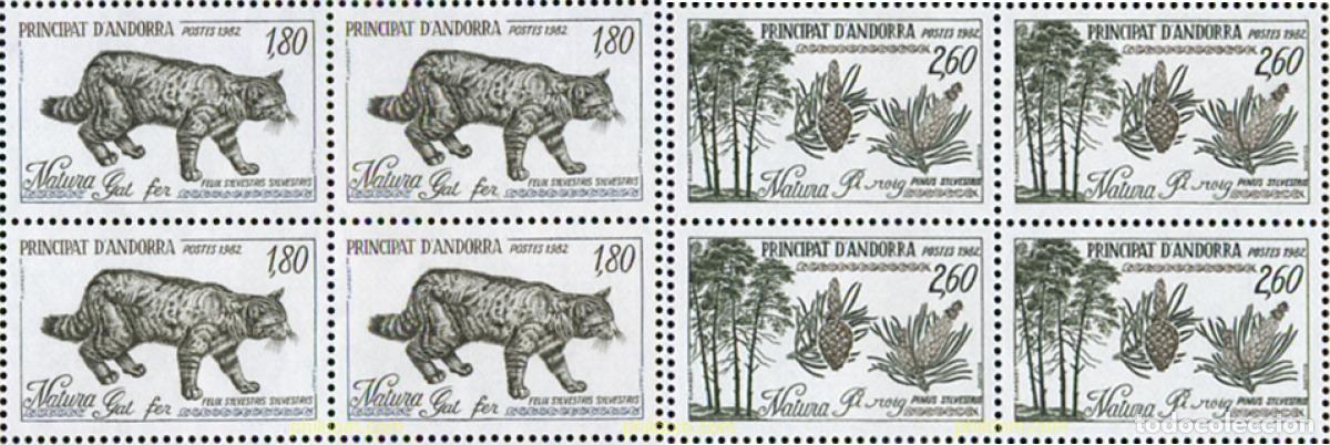 Sellos: 307840 MNH ANDORRA. Adm&oacute;n francesa 1982 NATURALEZA