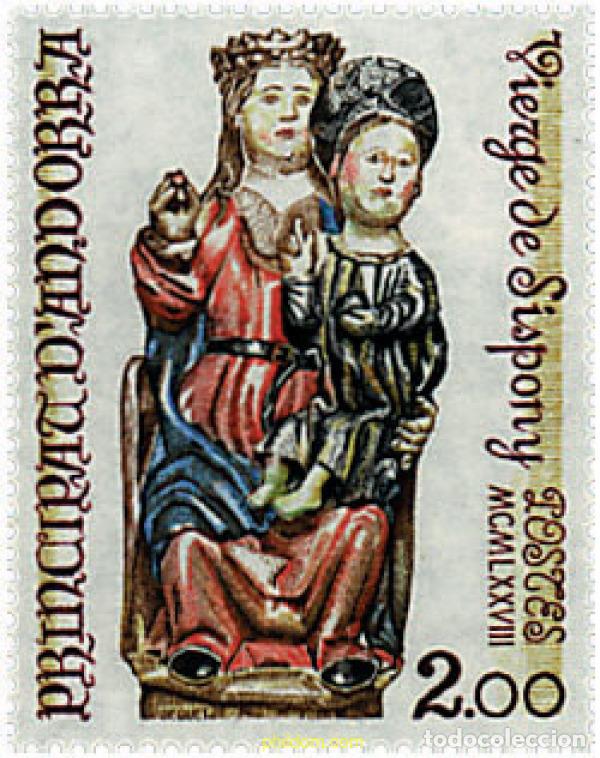 Sellos: 46046 MNH ANDORRA. Adm&oacute;n francesa 1978 ARTE RELIGIOSO