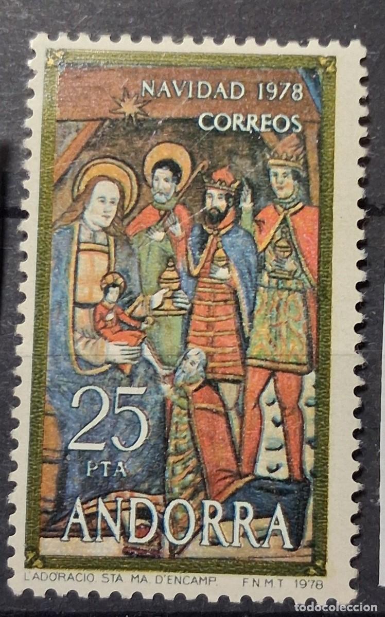 Sellos: ANDORRA ESPA&Ntilde;OLA, 1978, CAT.EDIFIL 128