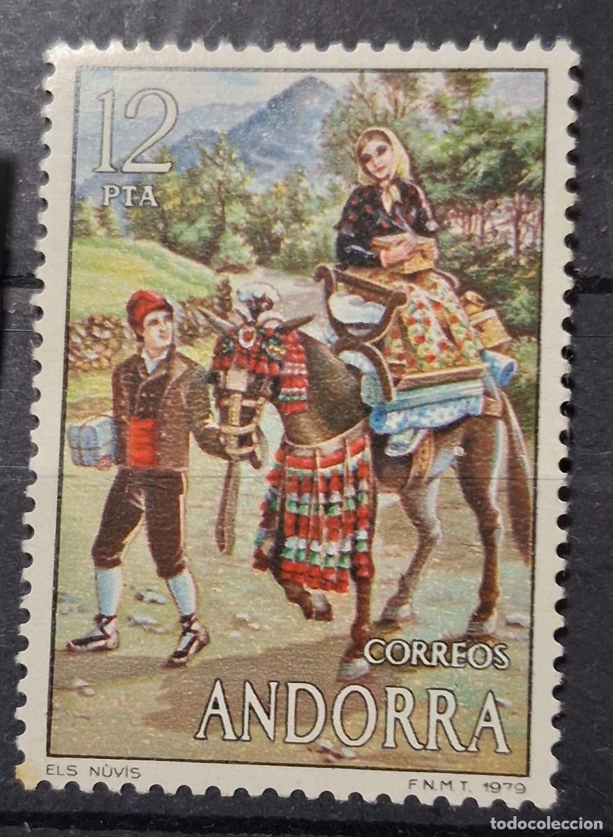 Sellos: ANDORRA ESPA&Ntilde;OLA, 1979, CAT.EDIFIL 124