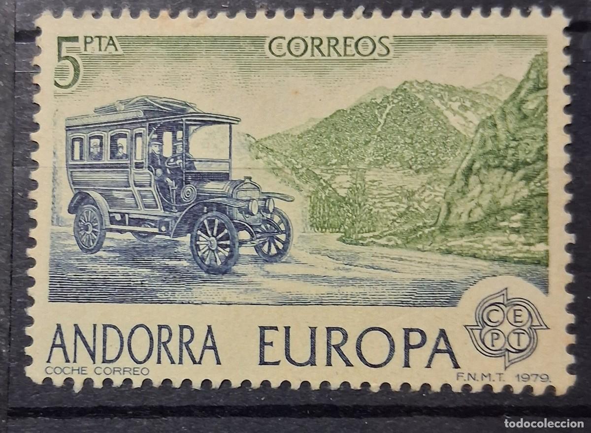 Sellos: ANDORRA ESPA&Ntilde;OLA, 1979, CAT.EDIFIL 125