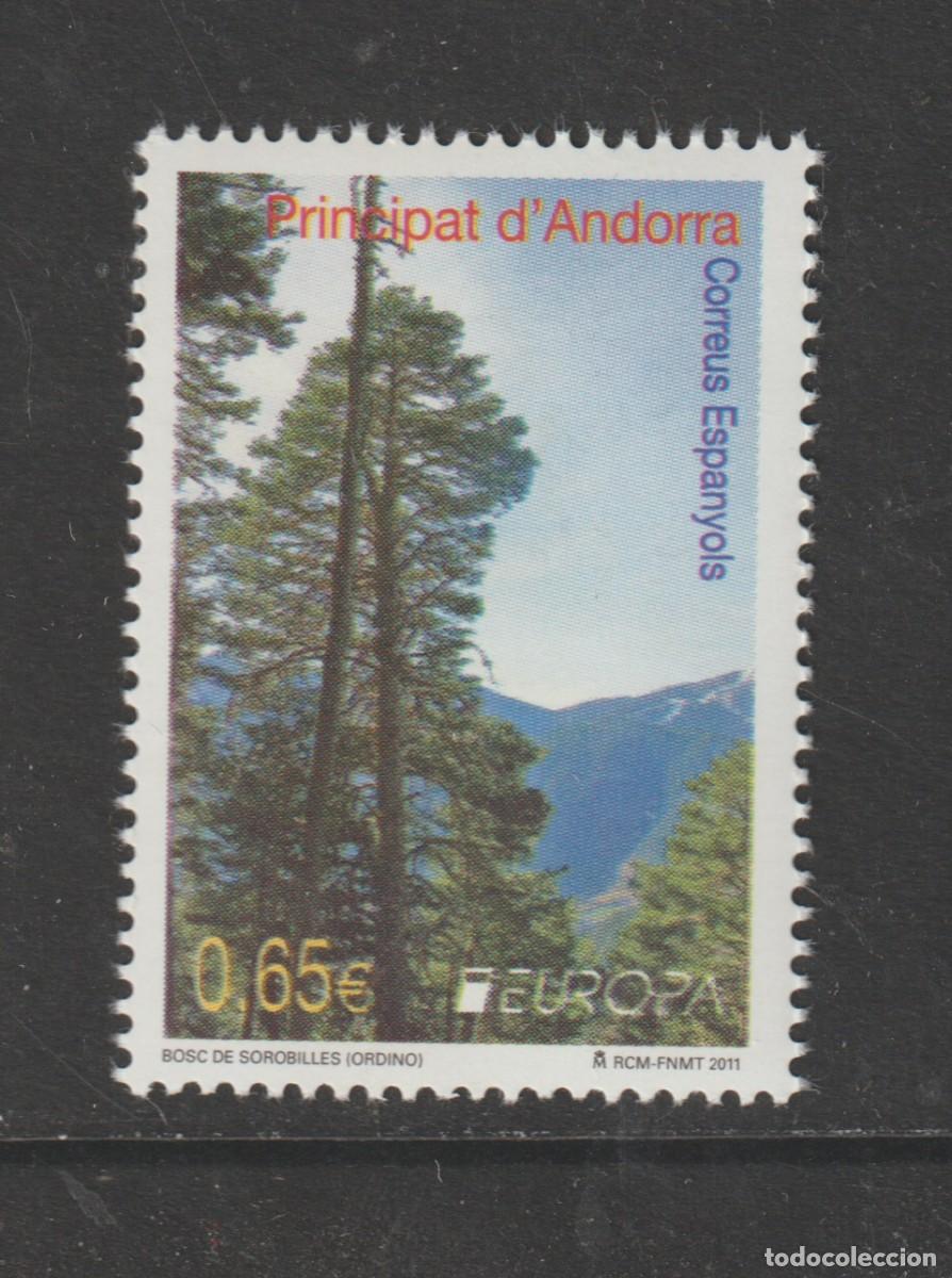 Sellos: Andorra francesa 2011 - Europa CEPT - Yvert 369 mnh**