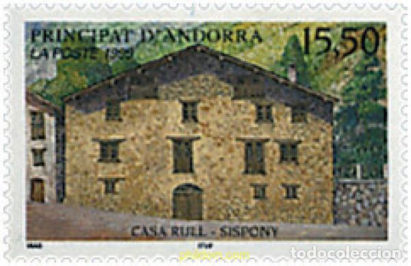 Sellos: 49847 MNH ANDORRA. Adm&oacute;n francesa 1999 CASA RULL EN SISPONY
