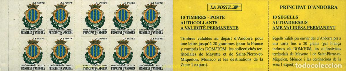 Sellos: 2598 MNH ANDORRA. Adm&oacute;n francesa 2000 COMU DE ANDORRA LA VELLA