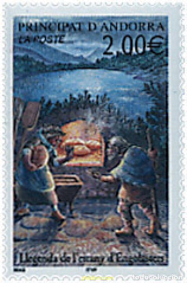 Sellos: 244962 MNH ANDORRA. Adm&oacute;n francesa 2002 CUENTOS Y LEYENDAS