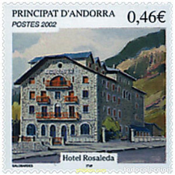 Sellos: 88419 MNH ANDORRA. Adm&oacute;n francesa 2002 HOTEL ROSALEDA