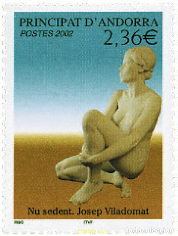 Sellos: 100097 MNH ANDORRA. Adm&oacute;n francesa 2002 ARTE