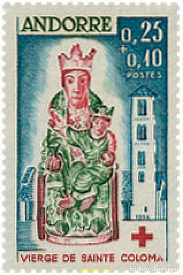 Timbres: 107805 MNH ANDORRA. Adm&oacute;n francesa 1964 PRO CRUZ ROJA