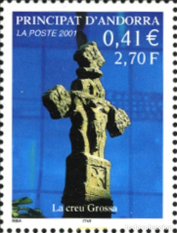 Timbres: 107909 MNH ANDORRA. Adm&oacute;n francesa 2001 PATRIMONIO CULTURAL