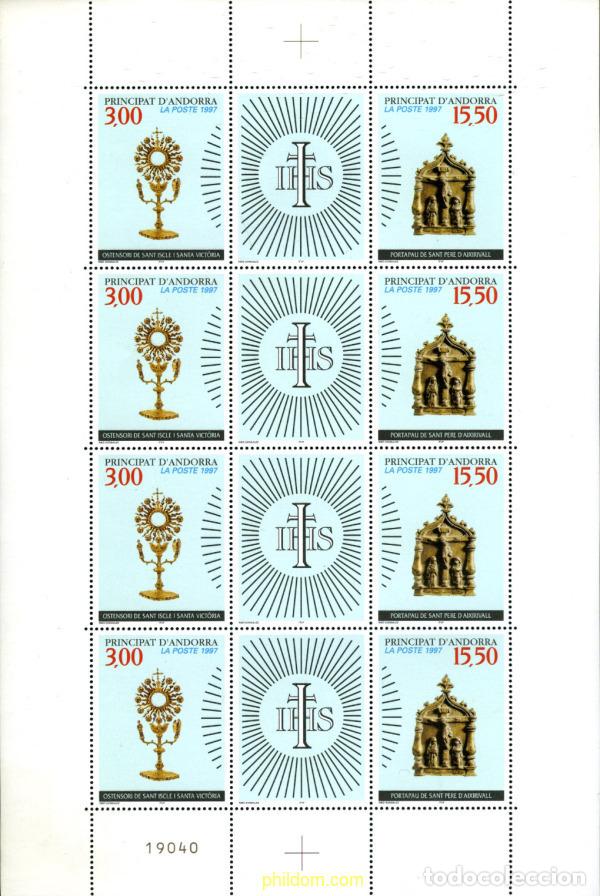 Sellos: 107903 MNH ANDORRA. Adm&oacute;n francesa 1997 PATRIMONIO CULTURAL