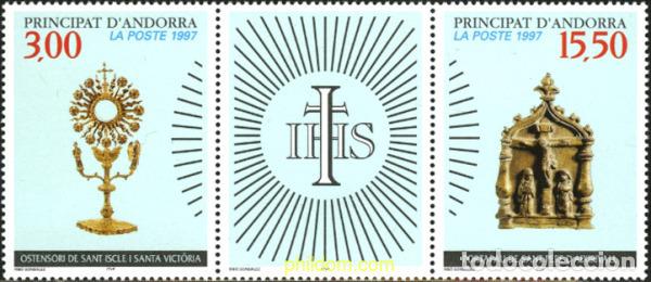 Sellos: 125586 MNH ANDORRA. Adm&oacute;n francesa 1997 PATRIMONIO CULTURAL