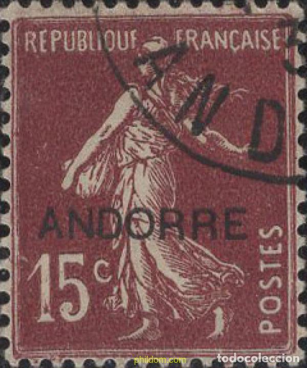 Sellos: 643700 USED ANDORRA. Adm&oacute;n francesa 1931 MOTIVOS VARIOS