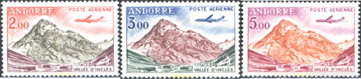 Sellos: 249903 MNH ANDORRA. Adm&oacute;n francesa 1961 PAISAJE