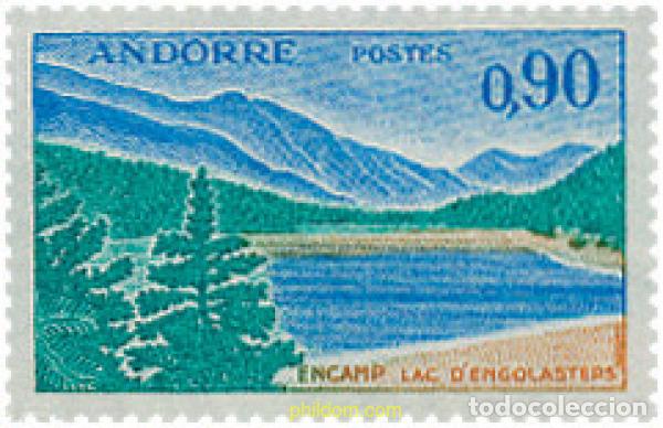Sellos: 249969 MNH ANDORRA. Adm&oacute;n francesa 1961 PAISAJE