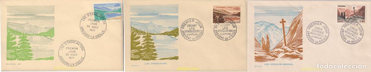 Sellos: 582272 MNH ANDORRA. Adm&oacute;n francesa 1961 PAISAJE