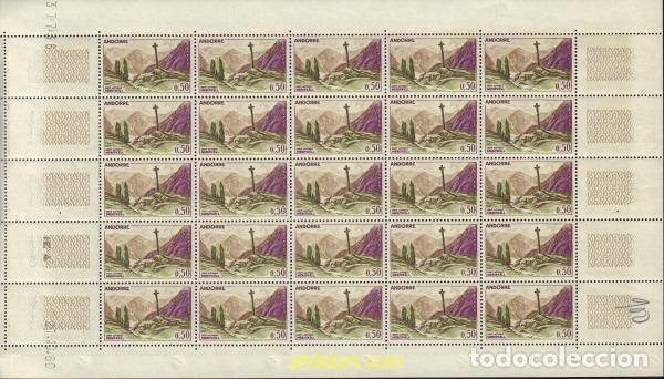 Sellos: 607174 MNH ANDORRA. Adm&oacute;n francesa 1961 PAISAJE
