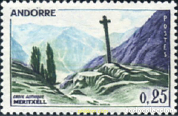 Sellos: 626011 MNH ANDORRA. Adm&oacute;n francesa 1961 PAISAJE