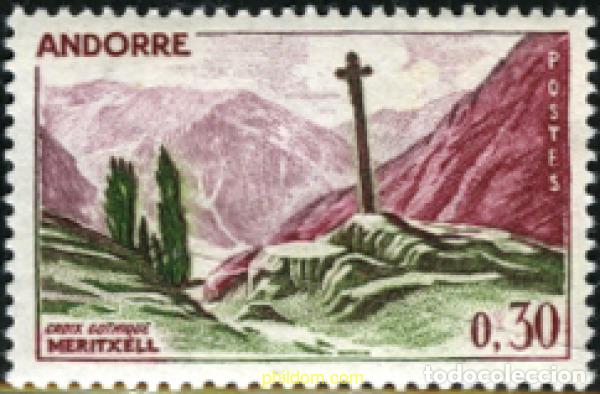 Sellos: 626012 MNH ANDORRA. Adm&oacute;n francesa 1961 PAISAJE