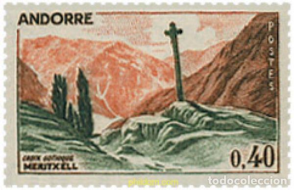 Sellos: 626013 MNH ANDORRA. Adm&oacute;n francesa 1961 PAISAJE