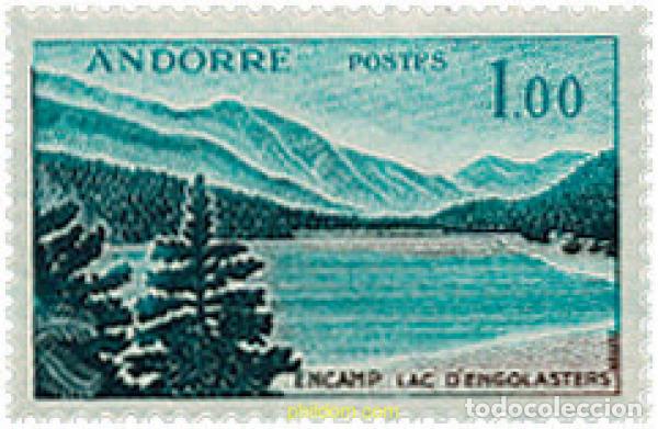 Sellos: 626016 MNH ANDORRA. Adm&oacute;n francesa 1961 PAISAJE