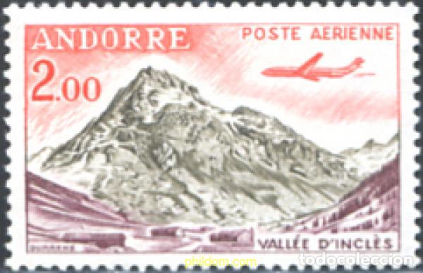 Sellos: 626033 MNH ANDORRA. Adm&oacute;n francesa 1961 PAISAJE