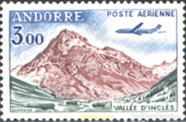 Sellos: 626034 MNH ANDORRA. Adm&oacute;n francesa 1961 PAISAJE