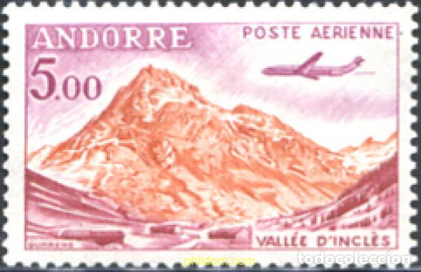 Sellos: 626035 MNH ANDORRA. Adm&oacute;n francesa 1961 PAISAJE