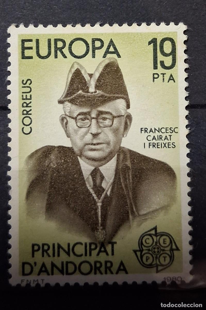 Sellos: ANDORRA ESPA&Ntilde;OLA, 1980, CAT.EDIFIL 134.