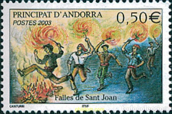 Sellos: 127464 MNH ANDORRA. Adm&oacute;n francesa 2003 SAN JUAN
