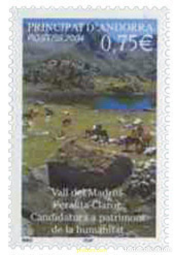Sellos: 148378 MNH ANDORRA. Adm&oacute;n francesa 2004 VALLE DE MADRIU. CANDIDATURA A PATRIMONIO MUNDIAL