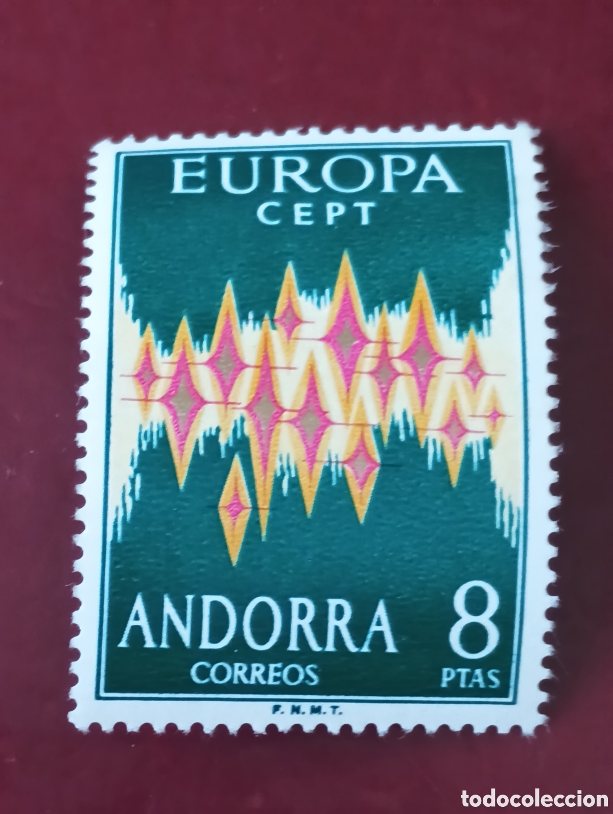 Sellos: SELLOS ANDORRA ESPA&Ntilde;OLA MNH 1972 EUROPA CEPT. VALOR CLAVE. CAT. 115&euro;