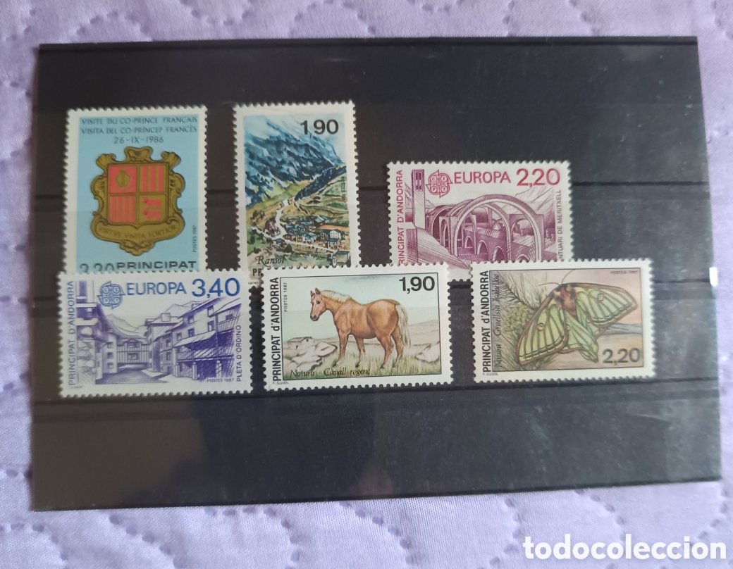 Sellos: Andorra Francesa 1987 completo