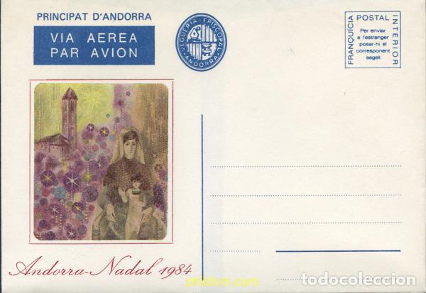 Sellos: 259926 MNH ANDORRA. Vegueria 1984 NAVIDAD