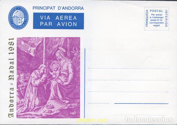 Sellos: 259925 MNH ANDORRA. Vegueria 1983 NAVIDAD