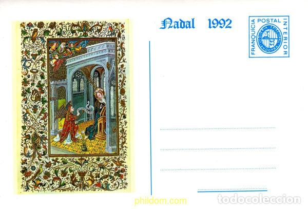 Sellos: 753867 MNH ANDORRA. Vegueria 1992 NAVIDAD