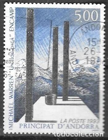 Sellos: SELLO USADO DE ANDORRA FRANCESA 1993, YT 439