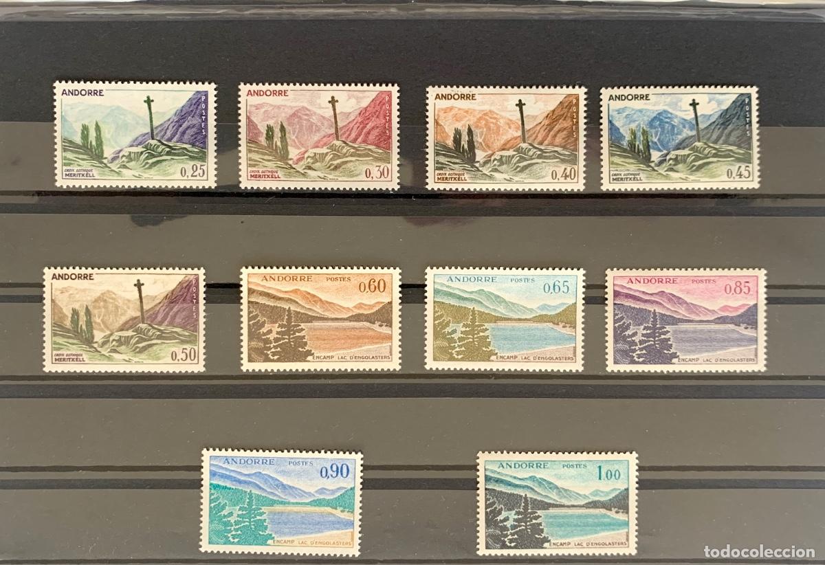 Sellos: ANDORRA FRANCESA. A&ntilde;o 1961/71. Yvert 158/64** Serie nueva