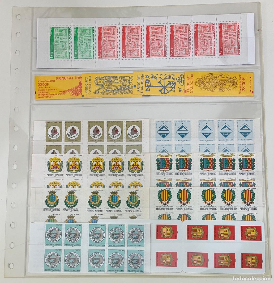 Selos: ANDORRA FRANCESA. Carnets 1 al 13