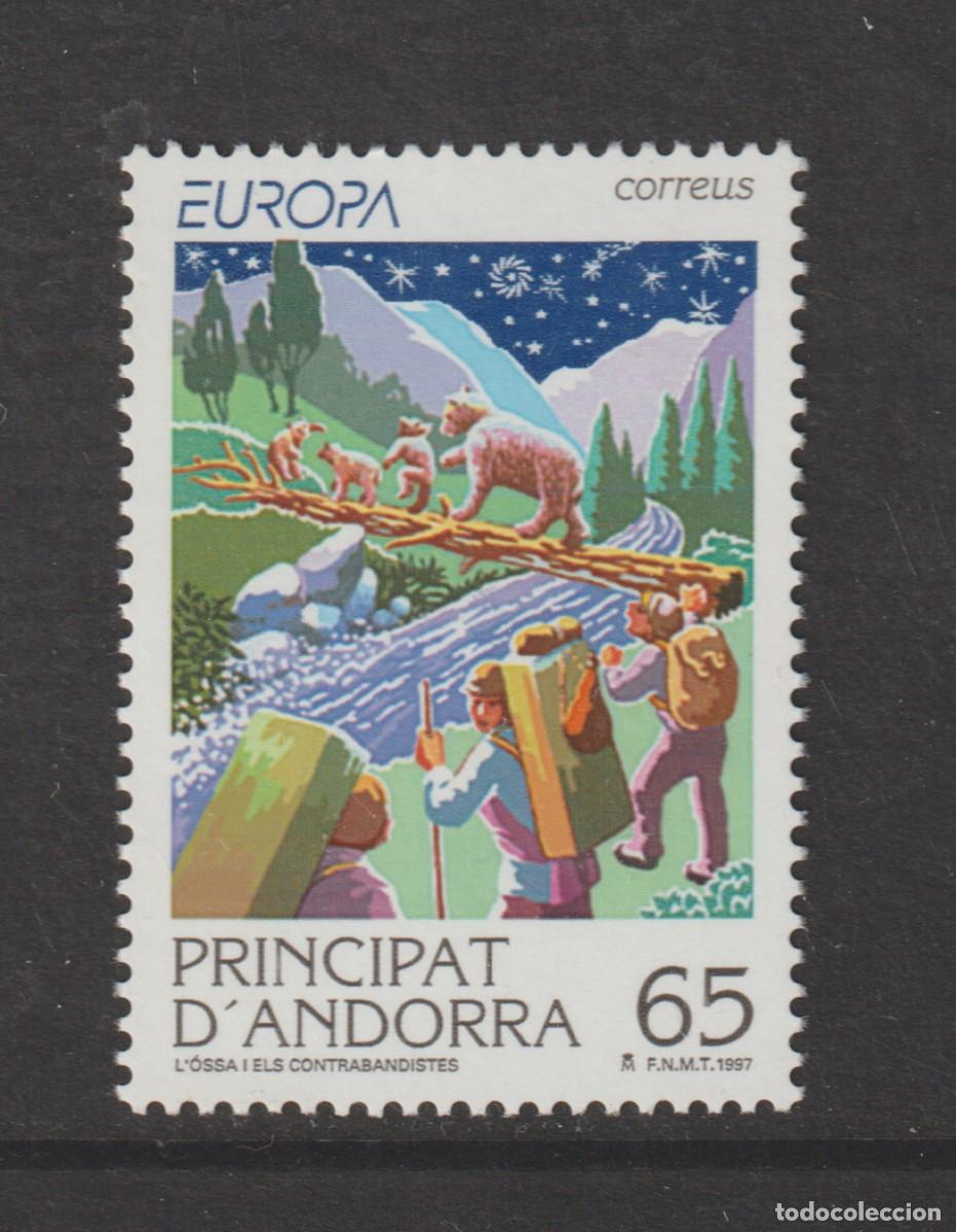 Sellos: Andorra espa&ntilde;ola 1997 - Europa CEPT Edifil 243 mnh**
