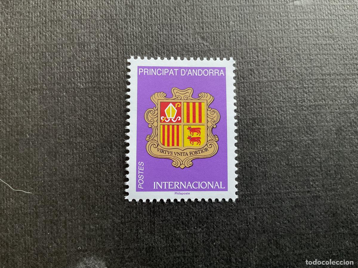 Sellos: ANDORRA FRANCESA A&Ntilde;O 2026. ESCUDO