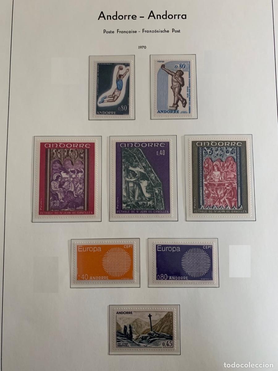 Sellos: ANDORRA FRANCESA. A&ntilde;os 1970 a 1999 Completa. Series nuevas **