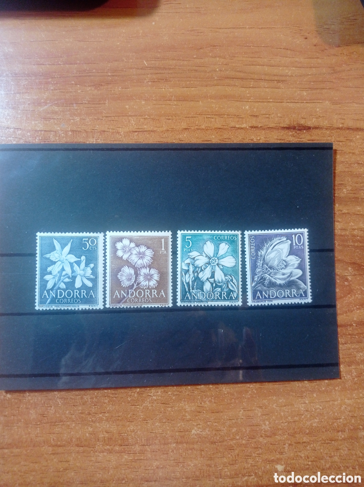 Sellos: Andorra espa&ntilde;ola 1966 ** completo