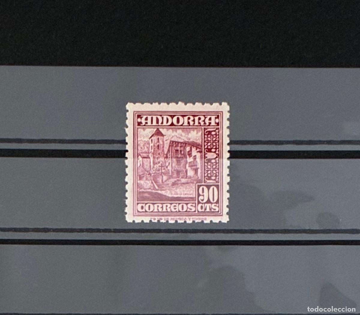 Sellos: ANDORRA ESPA&Ntilde;OLA. A&ntilde;o 1948/53. Edifil 53** Nuevo