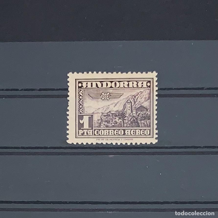 Sellos: ANDORRA ESPA&Ntilde;OLA. A&ntilde;o 1951. Edifil 59** Nuevo