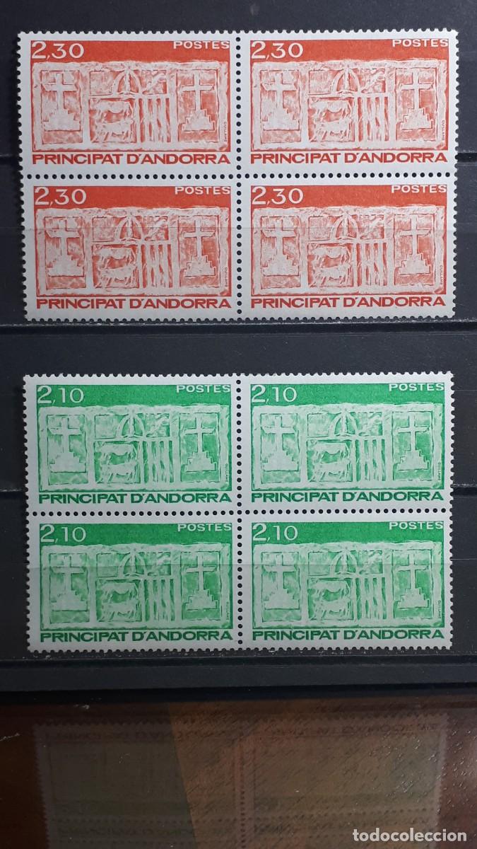Sellos: ANDORRA FRANCESA . A&Ntilde;O 1990. **. YVERT 390/1
