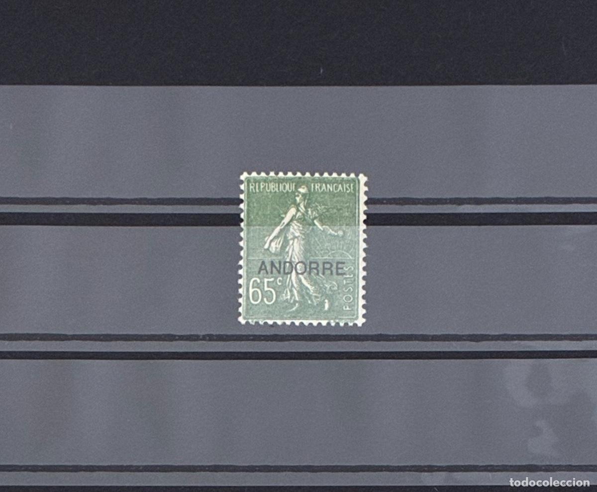Sellos: ANDORRA FRANCESA. A&ntilde;o 1931. Yvert 16* Fijasellos