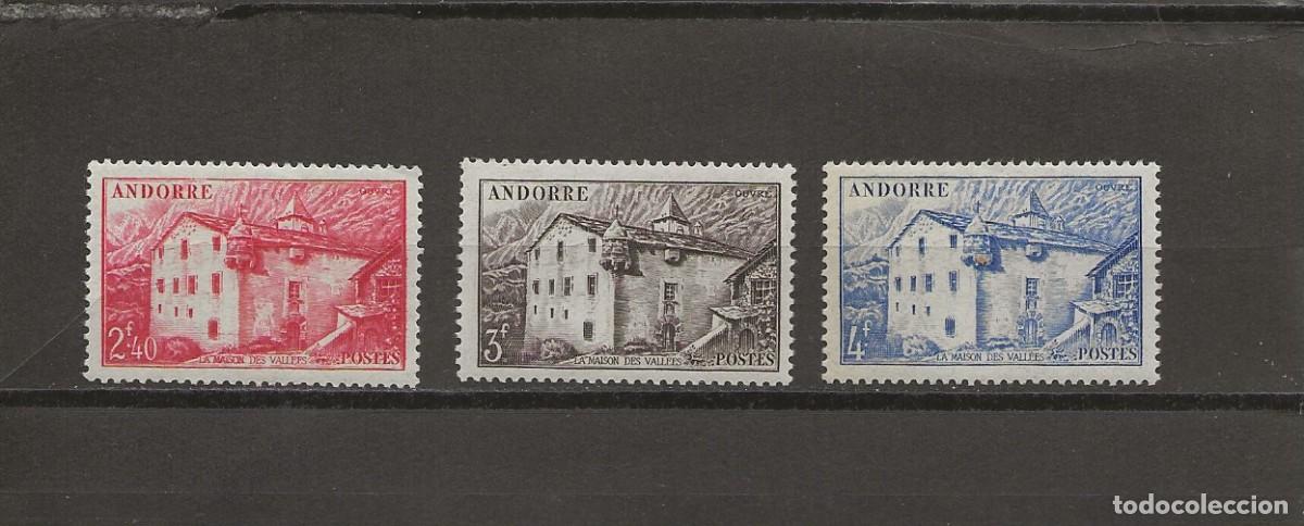 Sellos: ANDORRE - YT ENTRE 104 A 107 - MAISON DES VALLEES